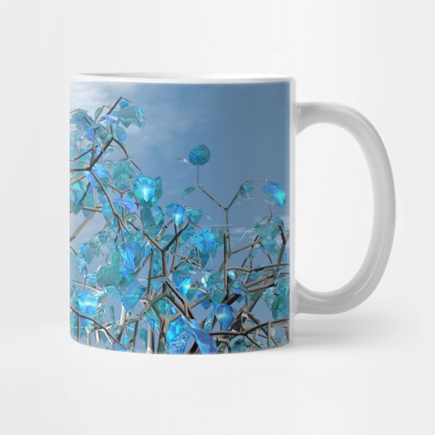 Crystal Blue Tree by icarusismartdesigns